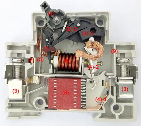 Štruktúra miniatúrneho ističa Wenzhou Juer Electric Co., Ltd